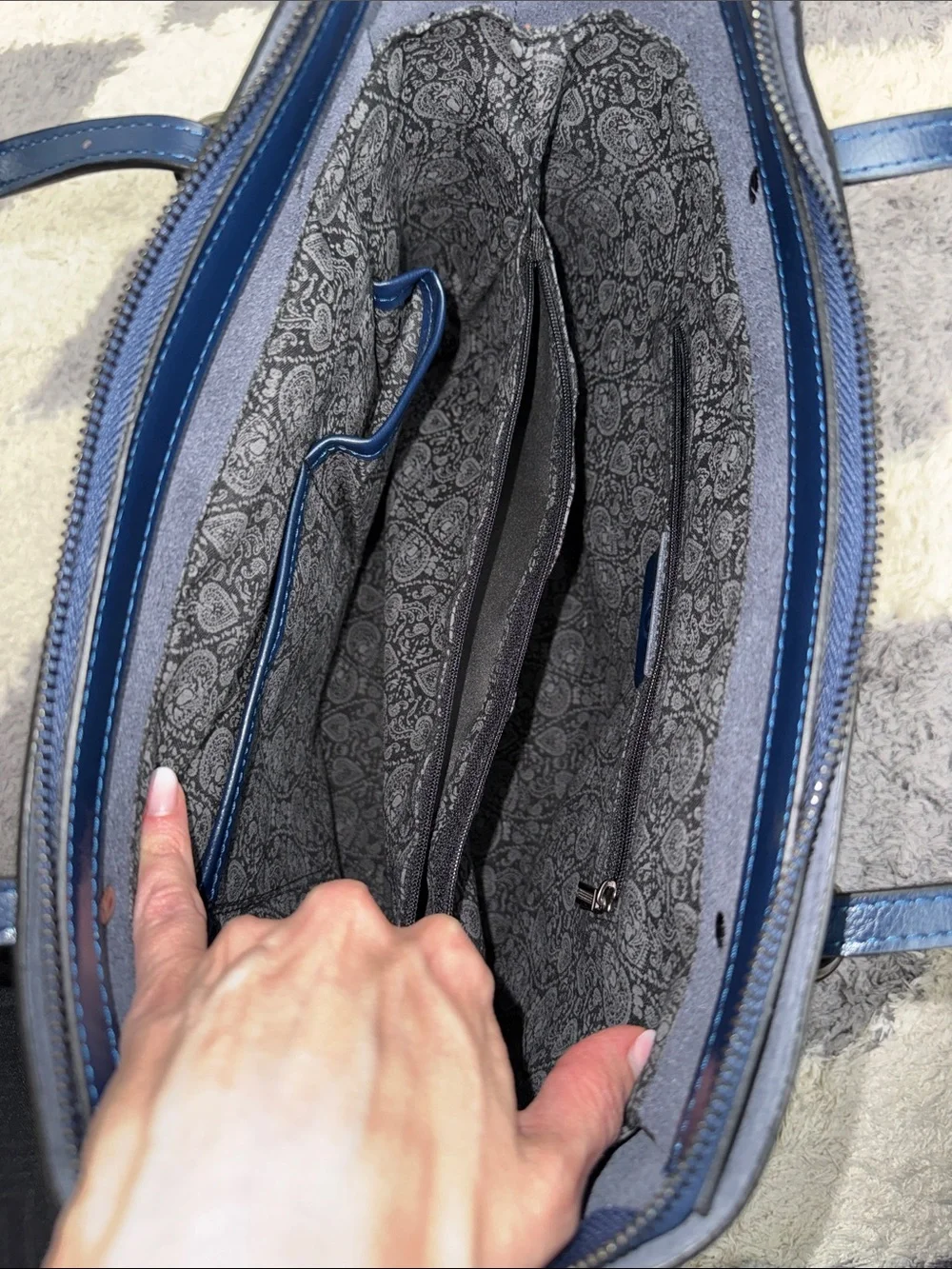 Navy Blue purse